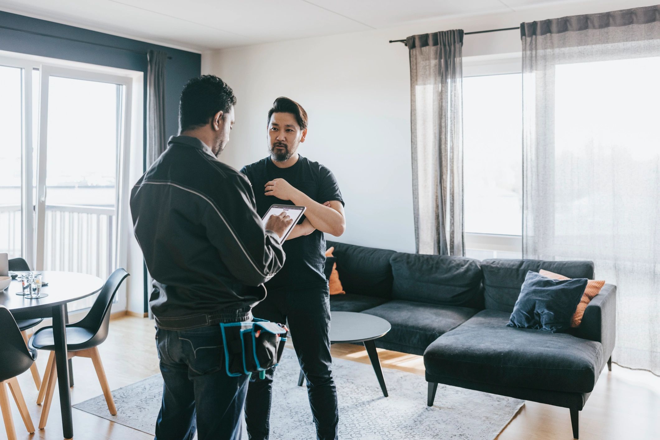 Professional representing the family-owned service approach of Top Notch Inspections